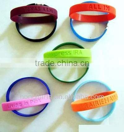Promotional Logo Deboss Silicone Band