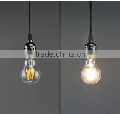 LED Edison Filament Bulb Light UL E26 6W 120lm/watt Flicker Free photo-6