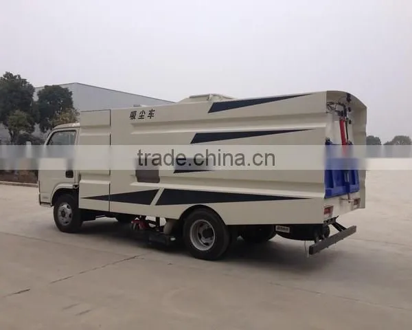 Quality 100% Guaranteed 4x2 Dongfeng 4cbm Vacuum Road Cleaning Vehicle photo-3