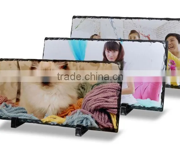 Rock Slate Photo Frame for Sublimation