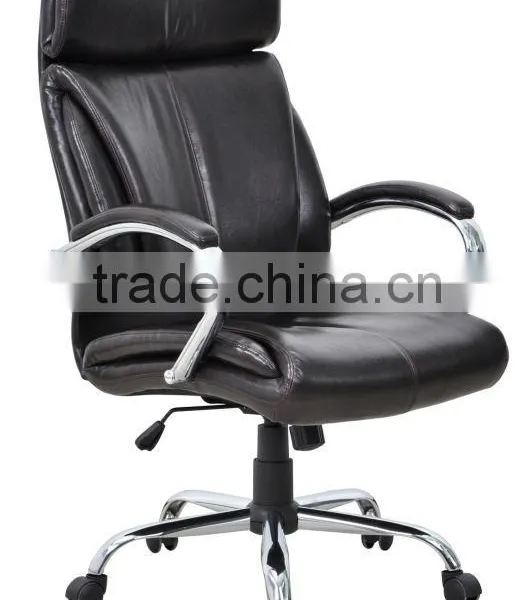 High Back Chromed Armrest and Chromed Base Executive Chair AGS-6024