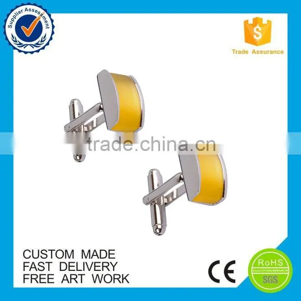 Newest Design Wholesale Blue Stone Cufflinks Set photo-3