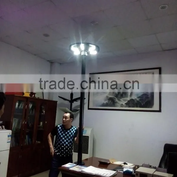 Solar Pole Light With Sensor,solar Pole Led Sensor Light Export From China