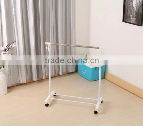Movable Clothes Hanger Extensions Single Rod photo-3