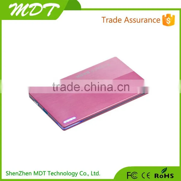 2016 Portable Power Bank With Type-c USB 2200mah 2600mah OEM Made by Factory photo-4