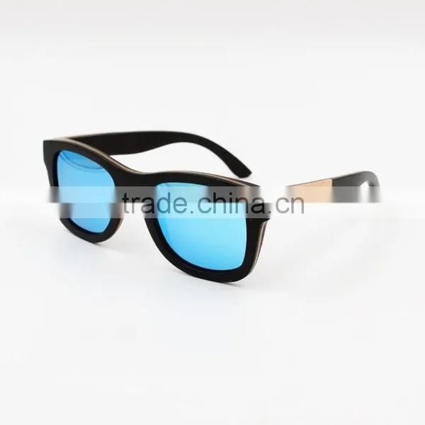 2016 Fashion Wood Sunglasses Revo Lens