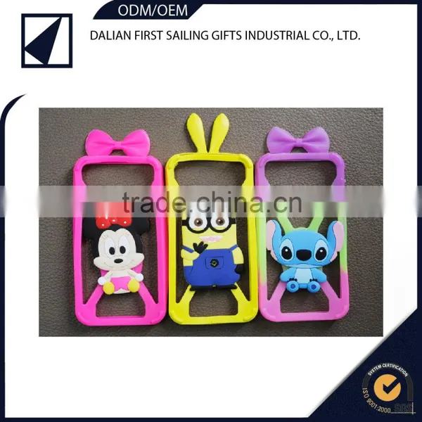 2015 New Product for Iphone 6 Silicone Case 3D Cartoon Silicone Phone Case photo-2