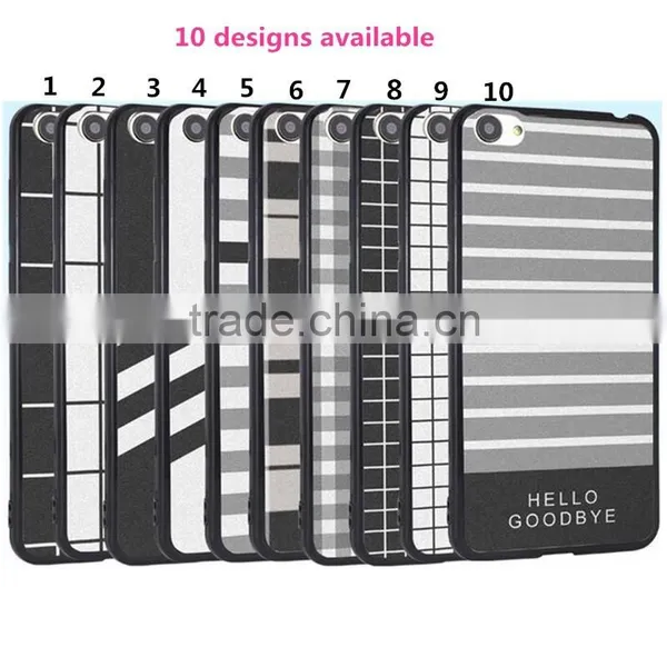 Compatible Brand Tpu+pc Frosted Silk Pattern Back Cover for Iphone 4 4S 4G photo-2
