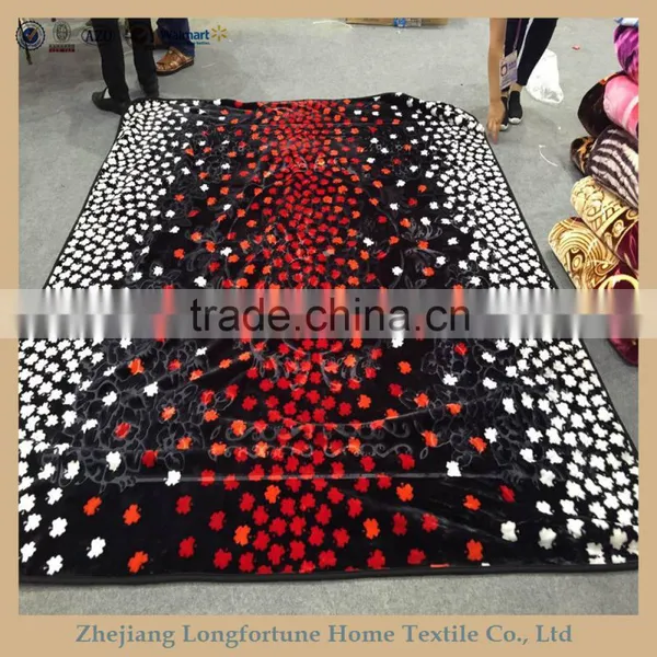 Manufactory Walmart China Home Textile Wholesale Satin Adult Blanket photo-3