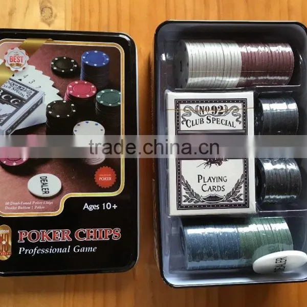 80 Chip Poker Chip Game Set photo-2