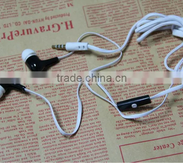 E004 High Quality In-Ear Stereo Headset Earbuds Mobile Earphone for Samsung Earphones Galaxy S5 S4 S3 S2 Note 2 3 With Mic photo-4