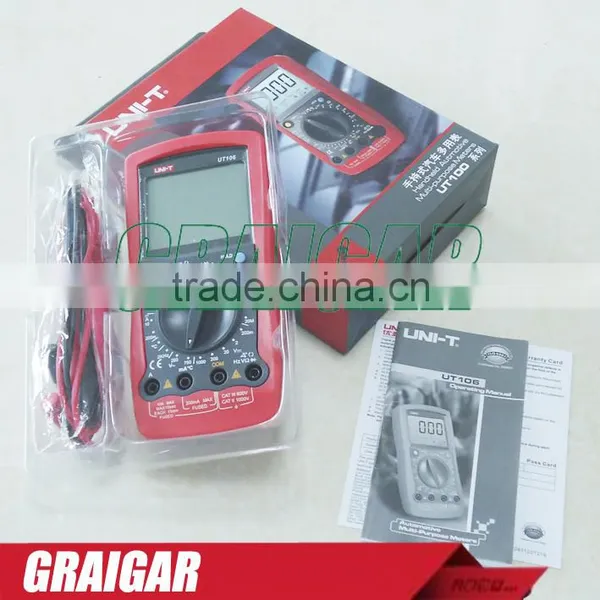 Handheld Automotive Multi-Purpose Meters UT106 Ac/dc Voltage Current Tester Multimeter photo-5