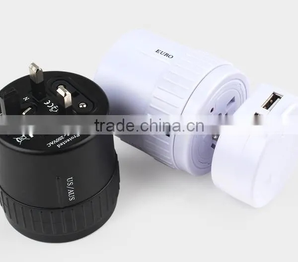 2014 Multinational Adapter Thailand Travel Plug Adapter Travel Adapter With USB
