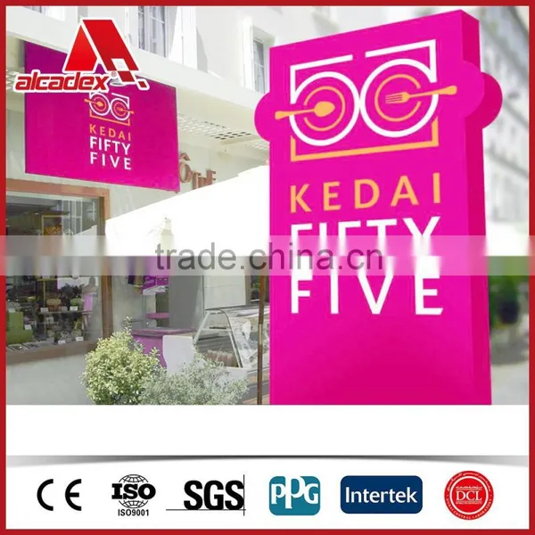 3mm Interior/exterior Wall Cladding,billboard Advertising Material