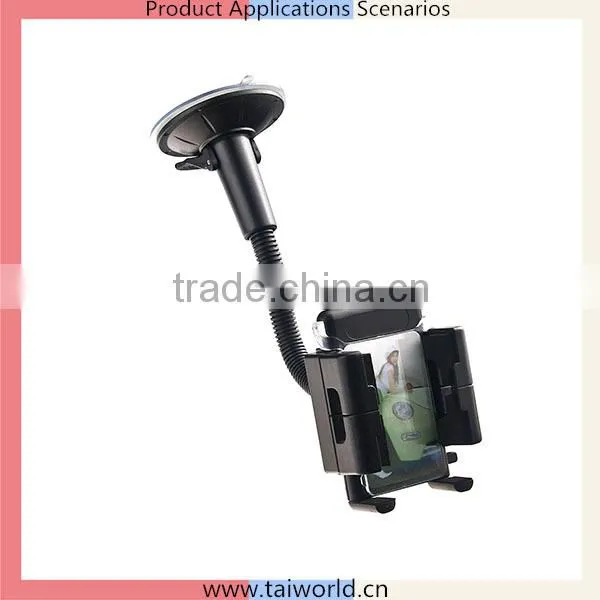 Taiworld Mini 360 Degree Rotation Long Gooseneck Mobile Phone Holder Mount photo-3