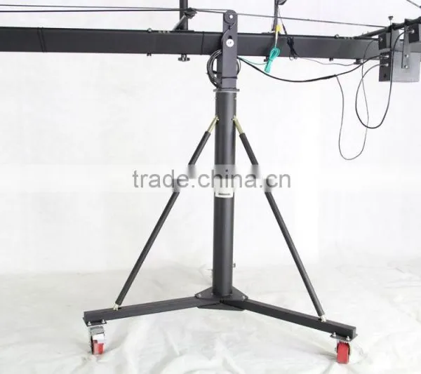 Factory Supply Professional LMS 12m Triangle Jimmy Jib Crane for 15kg Video Camera photo-2