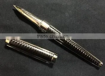 Luxury Carbon Fiber Metal Ball Pen With Customer Logo photo-2