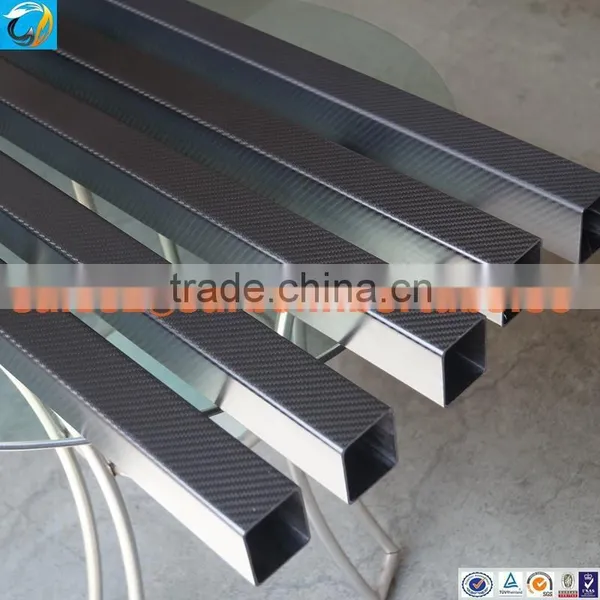 High Performance Carbon Fiebr Suqare Tube in China