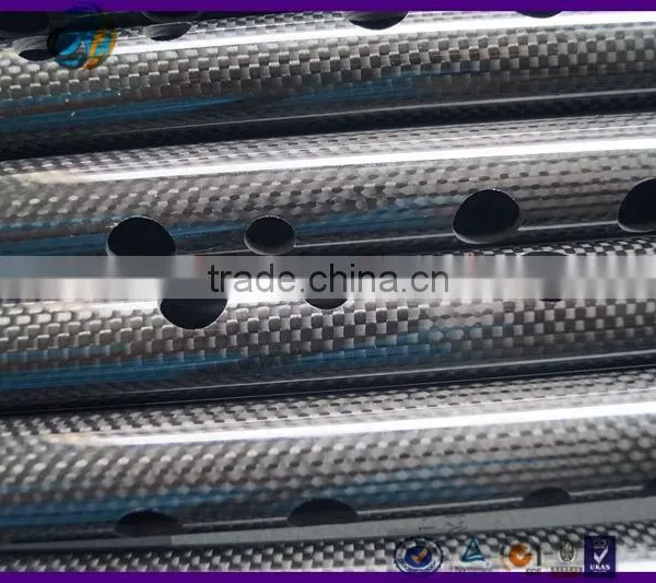 Carbon Fiber Tube Shape and Carbon Fiber Product Type Factory OEM 3K Carbon Fiber Tube photo-2