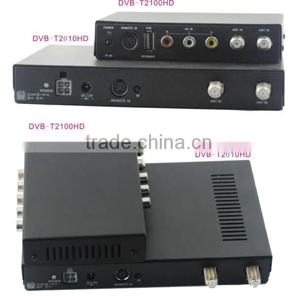 Mpeg4 Dvb-t tv Decoder Box DVB-T2100HD-652 Car TDT TNT HD SD DVB-T Receiver MPEG4/H.264 Dual Tuners, USB Recorder photo-2