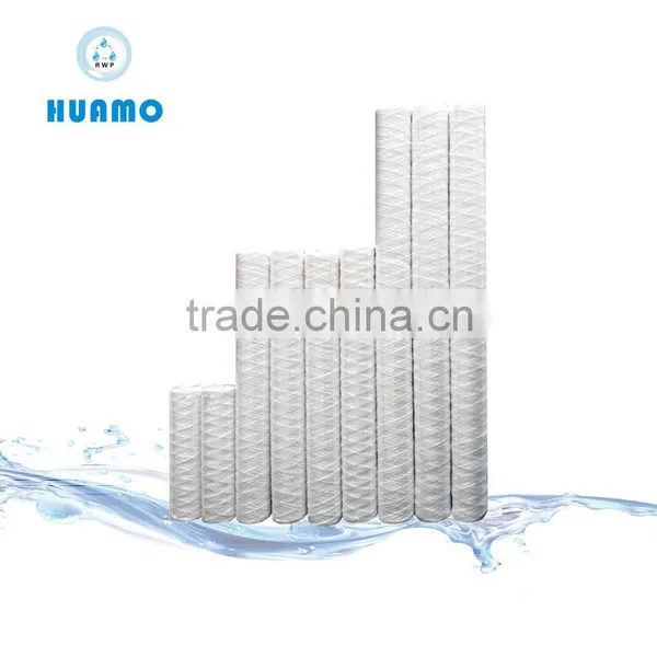 10"-40" PP String Wound Filter Cartridge, pp Yarn Winding Filter Cartridge ,PP Sediment Filter Cartridge photo-3