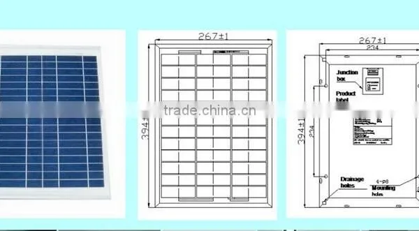 10W Polycrystalline Solar Panels With Full Certificate and High Efficiency photo-2
