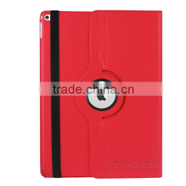 China Factory 360 Degree Rotating Stand Case With Smart Cover Auto Sleep / Wake Feature for Apple IPad Pro 12.9 photo-2