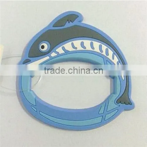 Customized Animal Shaped Rubber Keychain photo-4