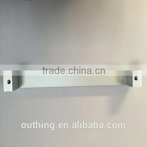 Anodized Wooden Color Aluminum Alloy Furniture Hardware Cabinet Handle photo-4