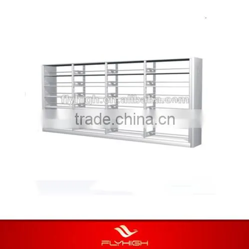 Metal Double Side Book Shelf Used Library/commercial Shelving photo-2