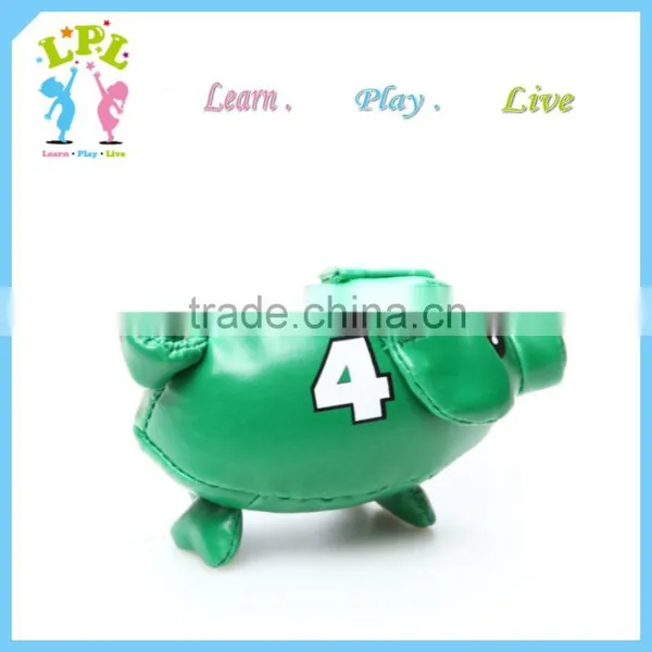 Promotion PU Material Number Hacky Sack,mini Pig Juggling Ball