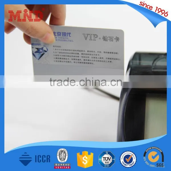 MDP118 Hot Sales Cr80 Standard Size Printed Barcode Magnetic Strip Signature Strip Pvc Card photo-5