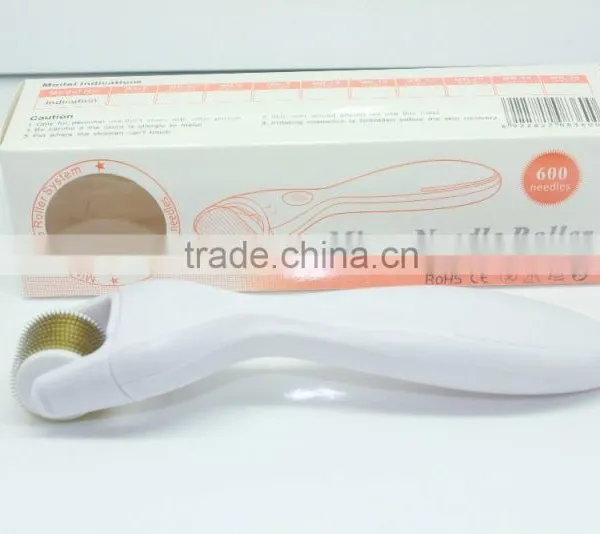 Changeable Heads 600 Needles Derma Roller for Hair Loss Treatment Microneedle Roller photo-2