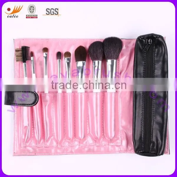 8Pcs Makeup Brush Set With Powder Brush,Foundation Brush and Long Cap Lip Brush