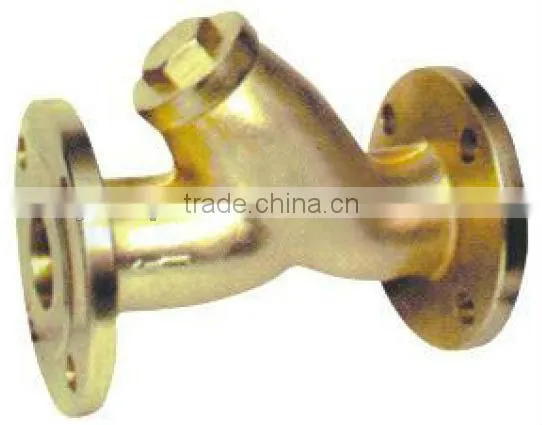 Flanged Brass Strainer WF41B-16T