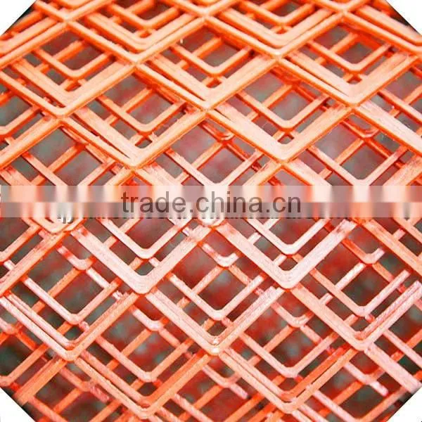Anti-dazzle and Corrosion Proof Powder Coated Diamond Expanded Metal Mesh photo-4