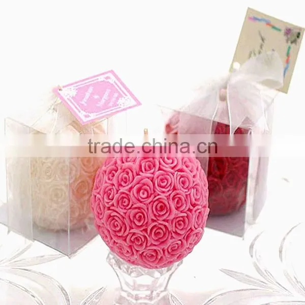 Small Rose Flower Ball DIY Crafts Mold Handmade Decorative Silicone Soap And Candle Molds photo-3