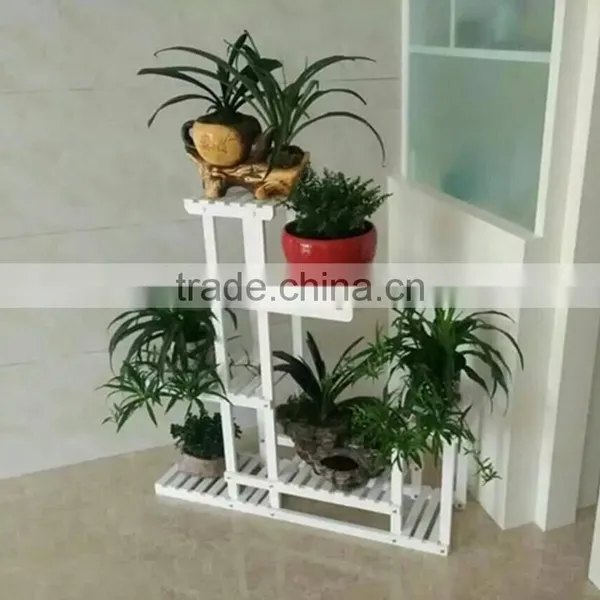 Most Popular Wooden Indoor Plant Display Rack photo-4