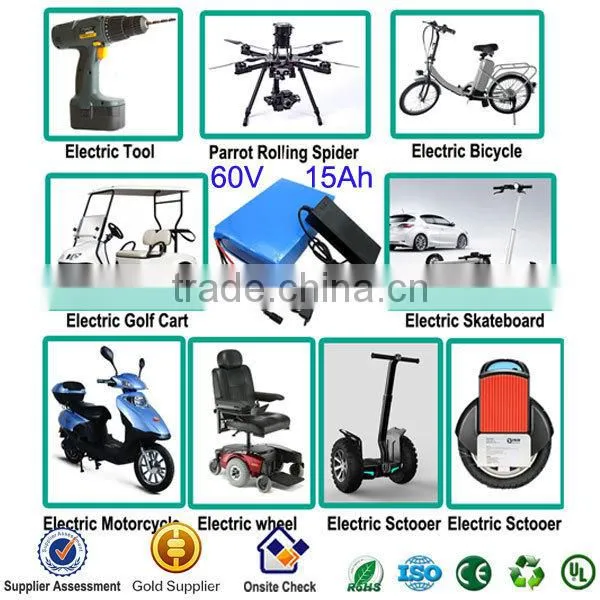Factory Price OEM 60V 15Ah Ebike Battery Pack With Charger or Lifepo4 Battery Pack 48v 12ah photo-5