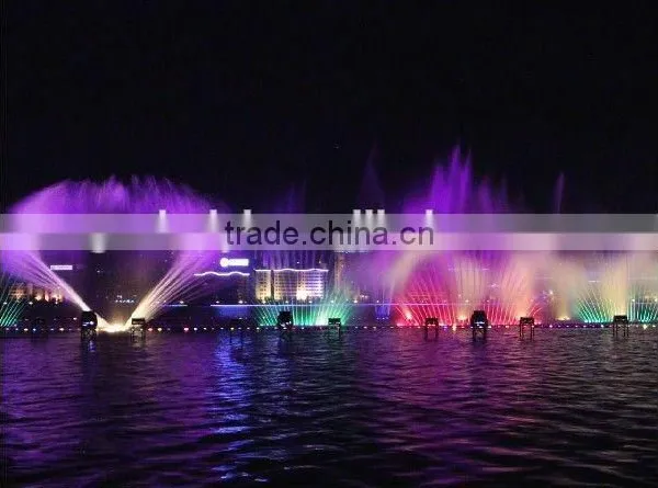 Fountain With Colorful Light photo-3