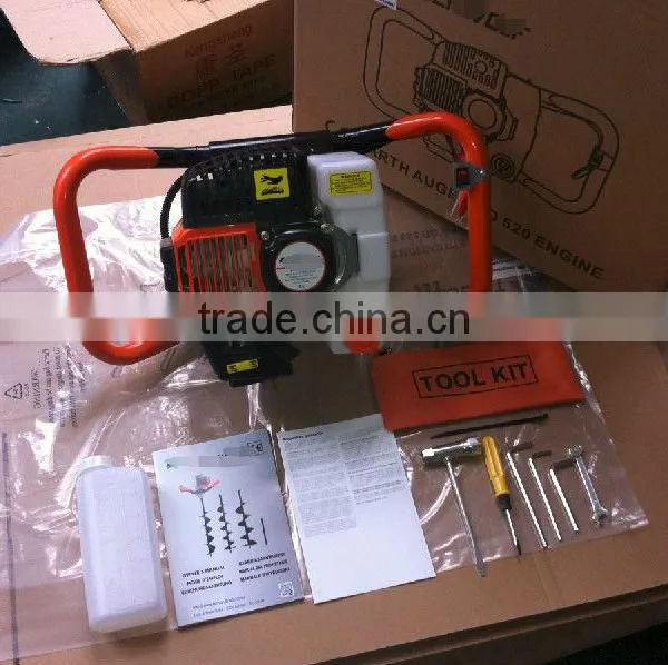 3 Drills Hole Digger Powerful Gasoline Petrol 52cc Earth Auger With CE,GS,EUII Certificates photo-4