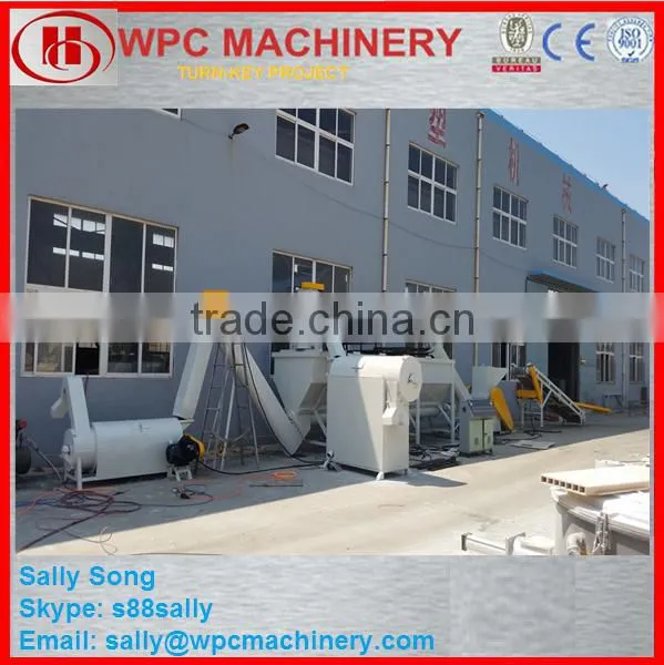 Waste PP PE PVC PET Plastic Cleaning and Washing Machine Line photo-4
