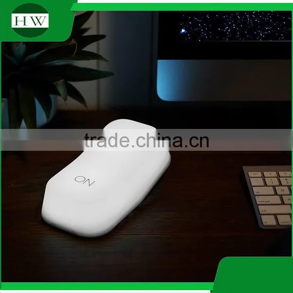 Children Plastic Gravity Induction Mini on off Battery Charge Led Night Lamp Light photo-3