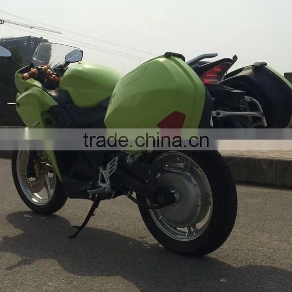 6000w Electric Sport Motorcycle With Portable 72v Lithium Battery photo-3