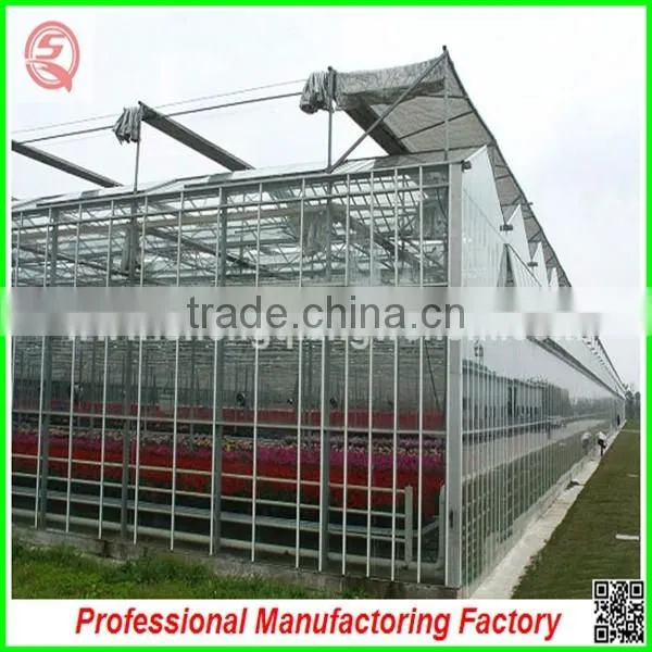 China Supplier Agriculture Farm Multi-span Glass Greenhouses for Hot Sale photo-6