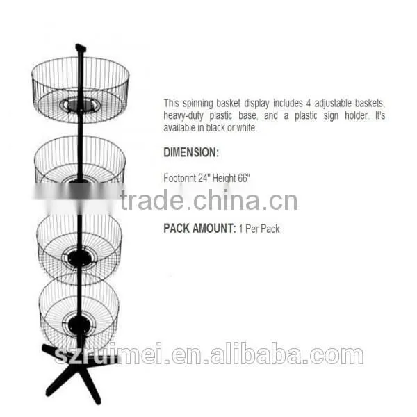 Flexible Multi-Tier Spinning Toy Display Stand photo-3
