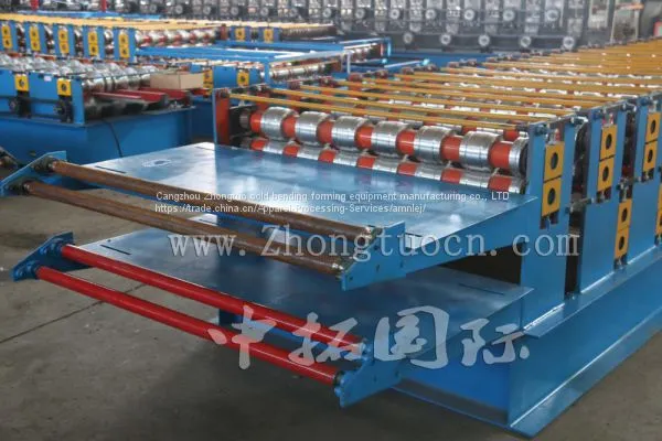 Double Layer Roof Producing Manufacturing Line photo-2