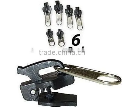 6PCS Zippers Instantly Plastic Zippers photo-2