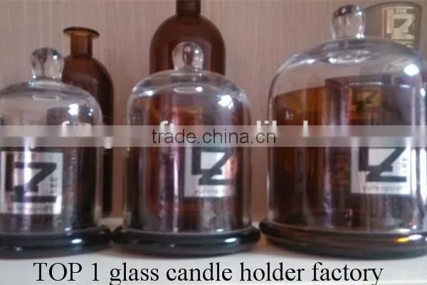 Home Deco Glass Cloche Bell Jars With Dome Lid photo-5