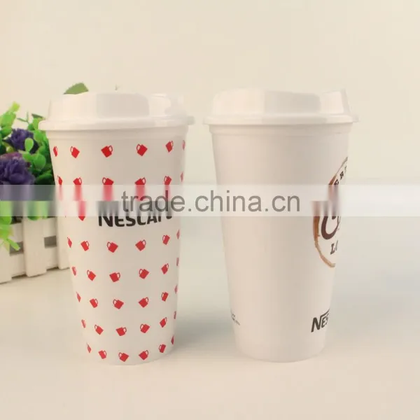 PP Material Wholesale Plastic Reusable Coffee Cups photo-5